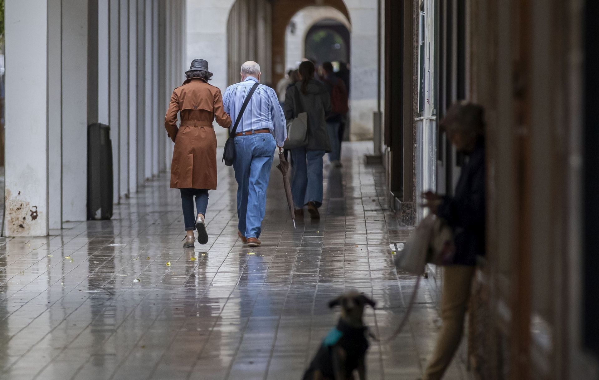 Las imágenes del temporal en Huelva