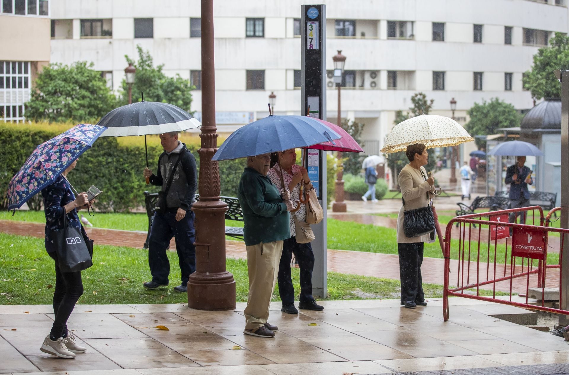 Las imágenes del temporal en Huelva