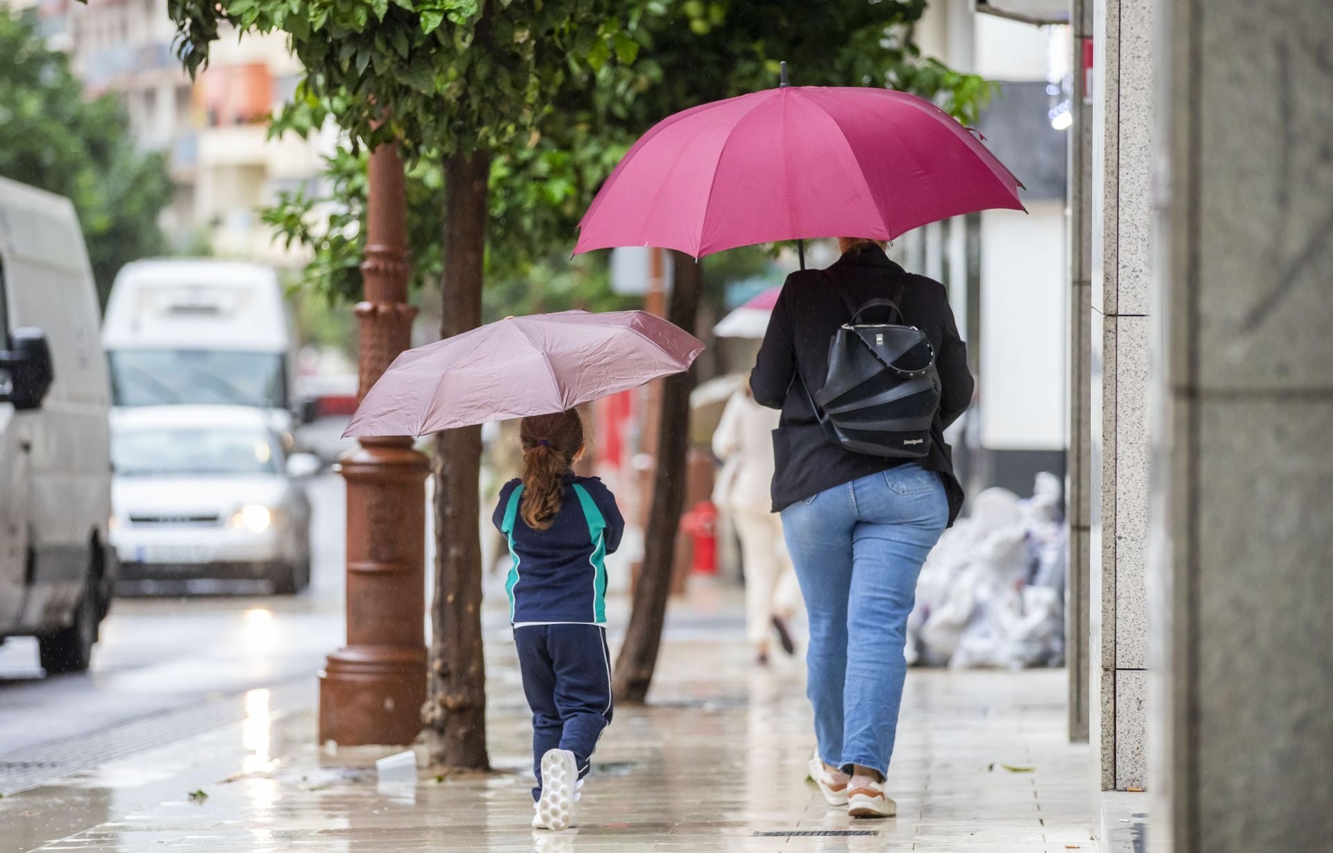 Las imágenes del temporal en Huelva