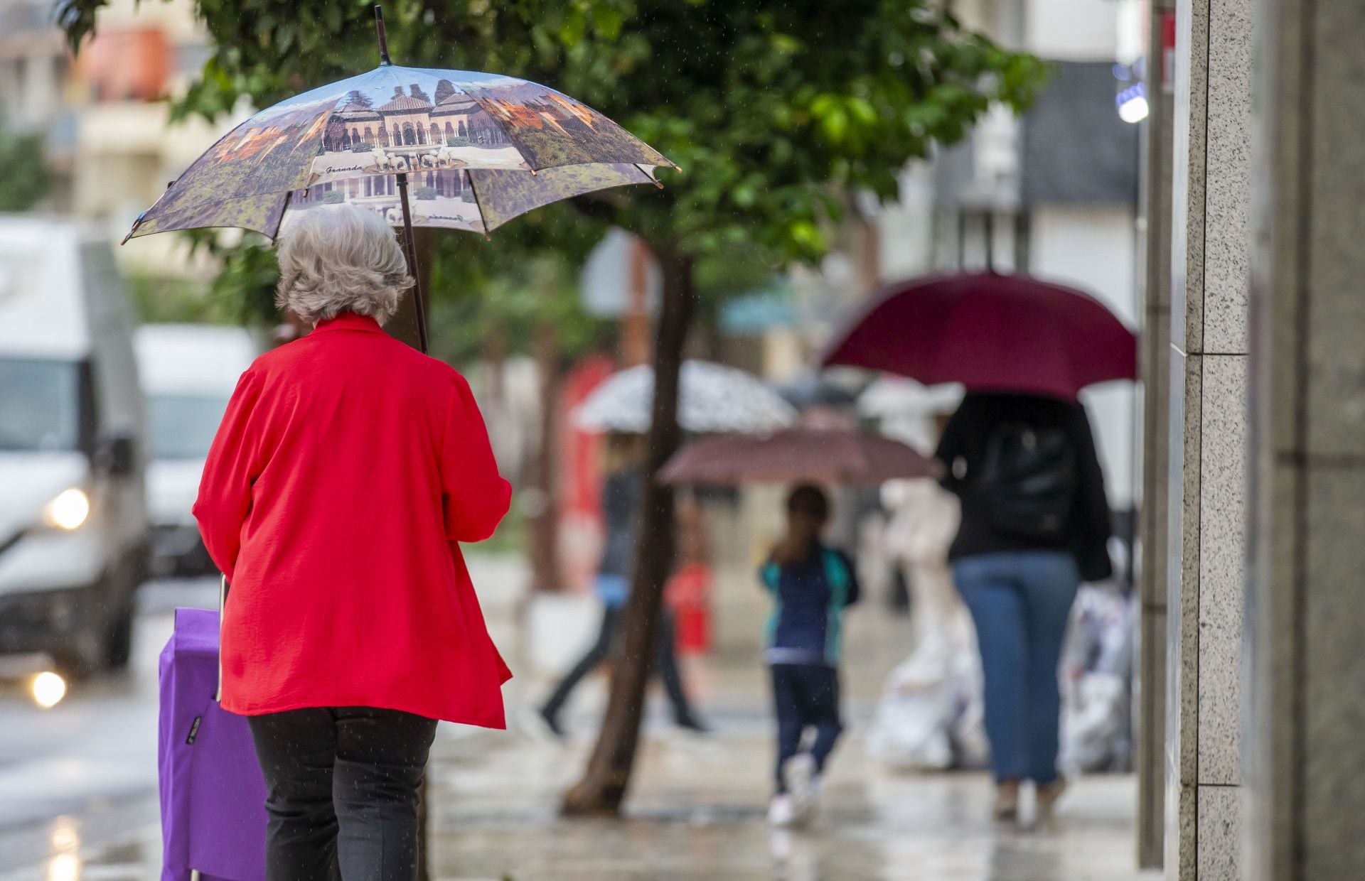 Las imágenes del temporal en Huelva