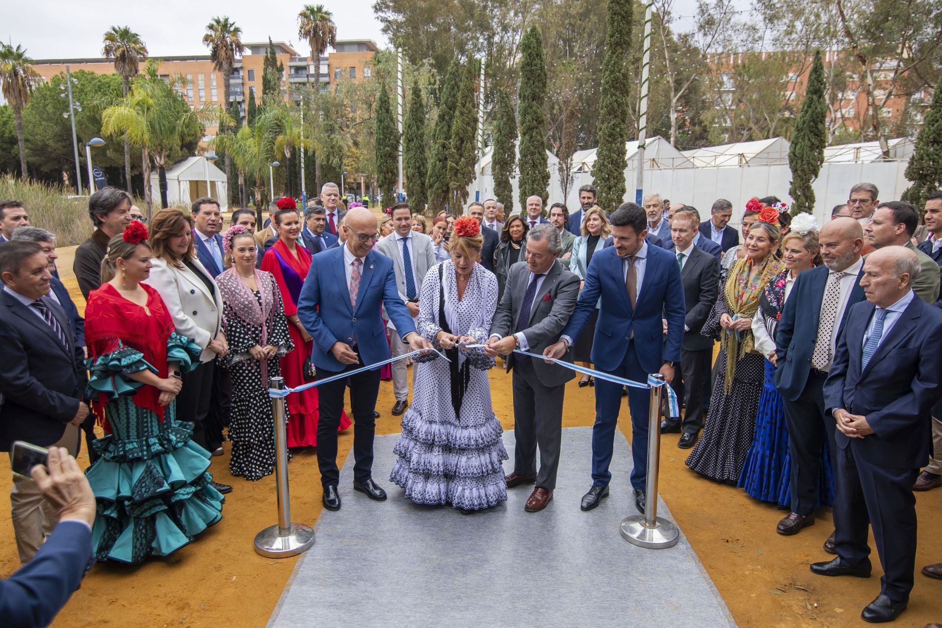 La inauguración de la Feria del Caballo de Huelva, en imágenes