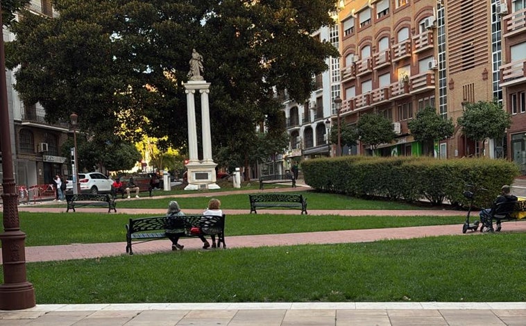 Imagen principal - Imágenes de la Plaza Arqueológica de Huelva
