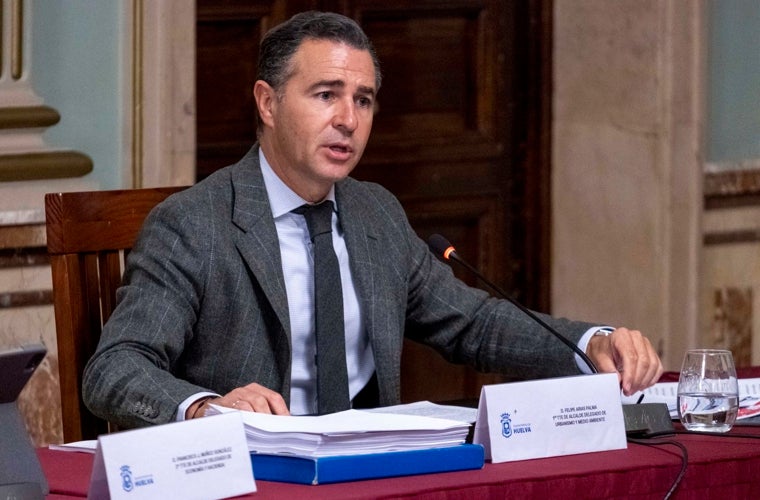 El concejal Felipe Arias, responsable de Urbanismo