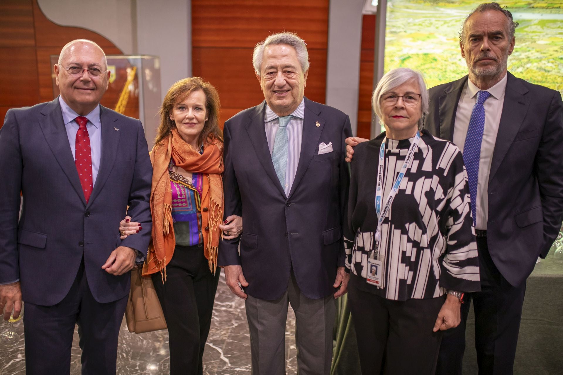Antonio De la Vega, Esther Alonso,  Javier Targhetta, Esperanza Morillo y Carlos Ortiz