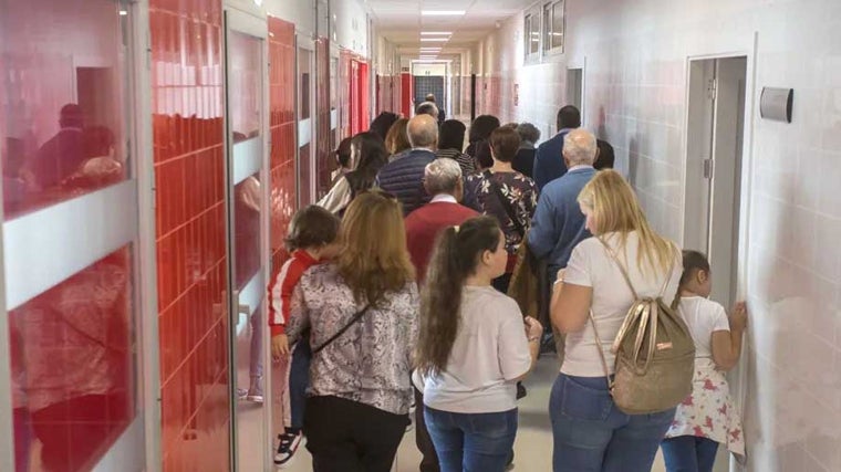 Interior del centro educativo