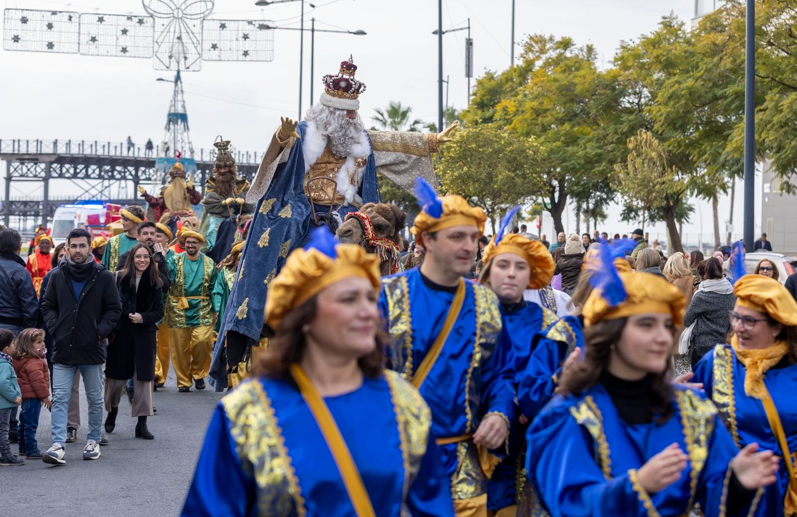 Las mejores imágenes de la llegada de los Reyes Magos a Huelva