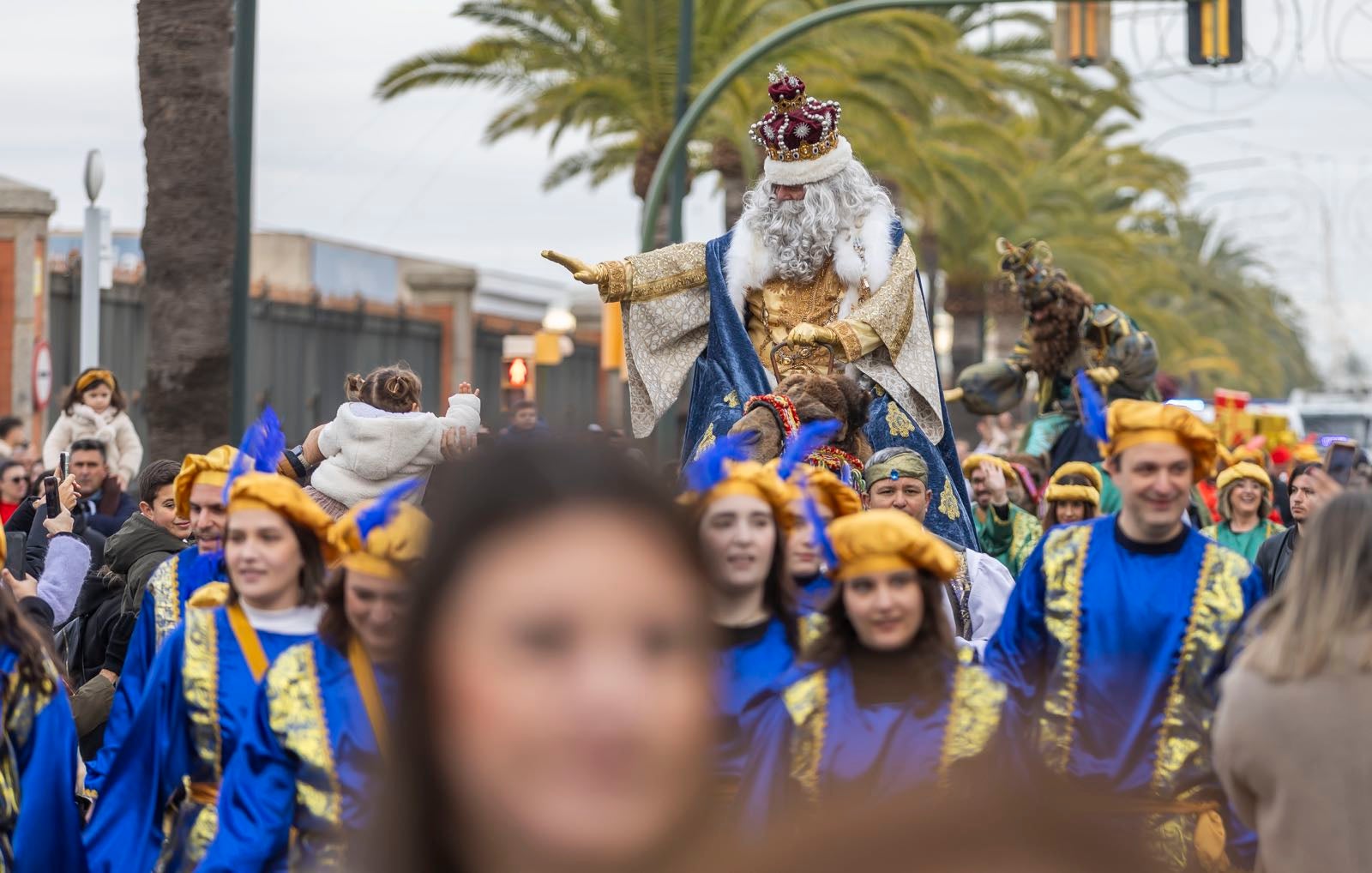 Las mejores imágenes de la llegada de los Reyes Magos a Huelva