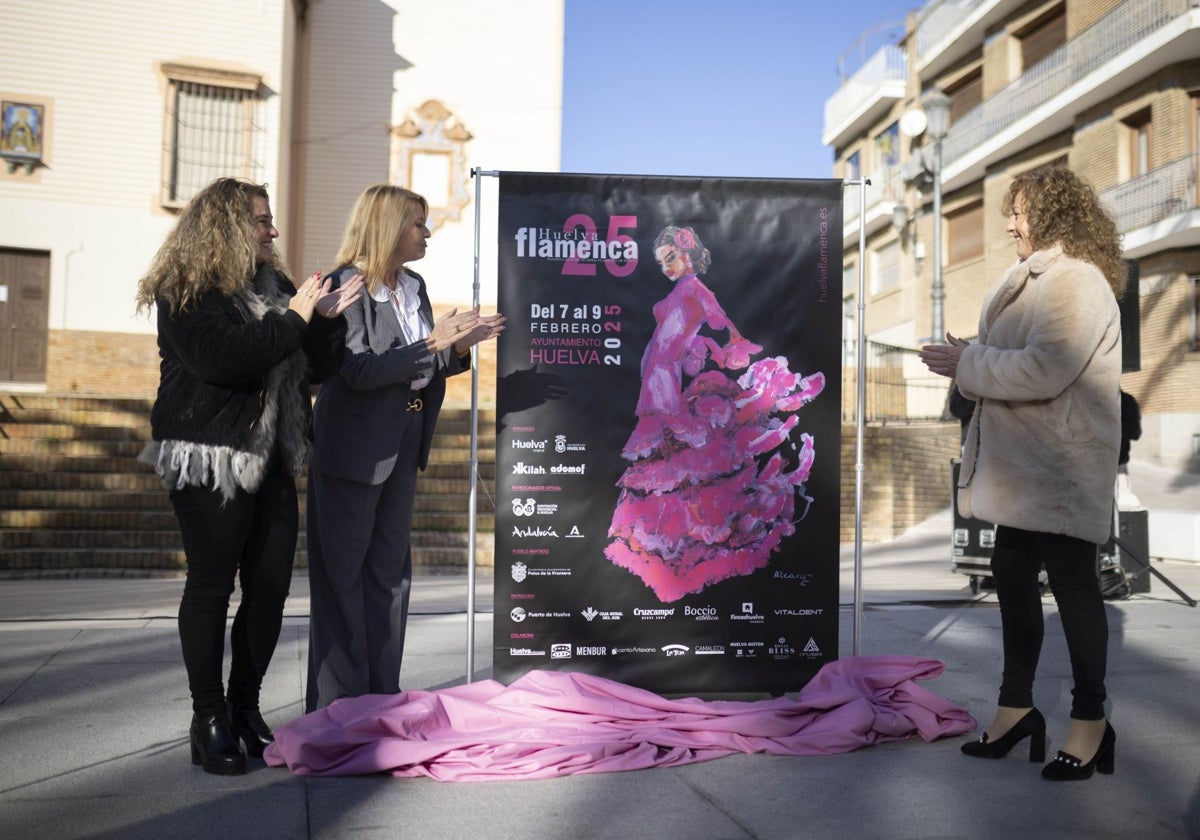 Presentación del cartel de la pasarela 'Huelva Flamenca'