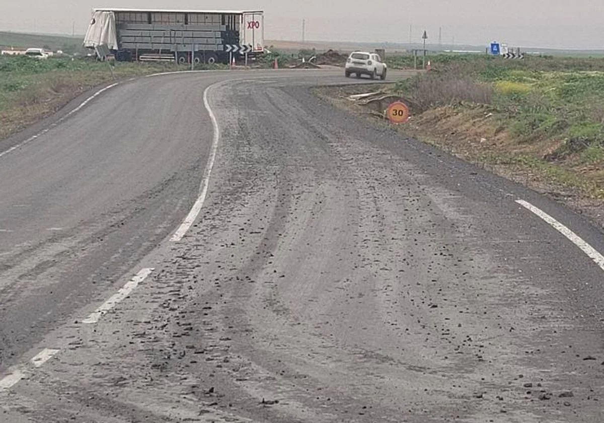 Carretera de Huelva a La Ribera