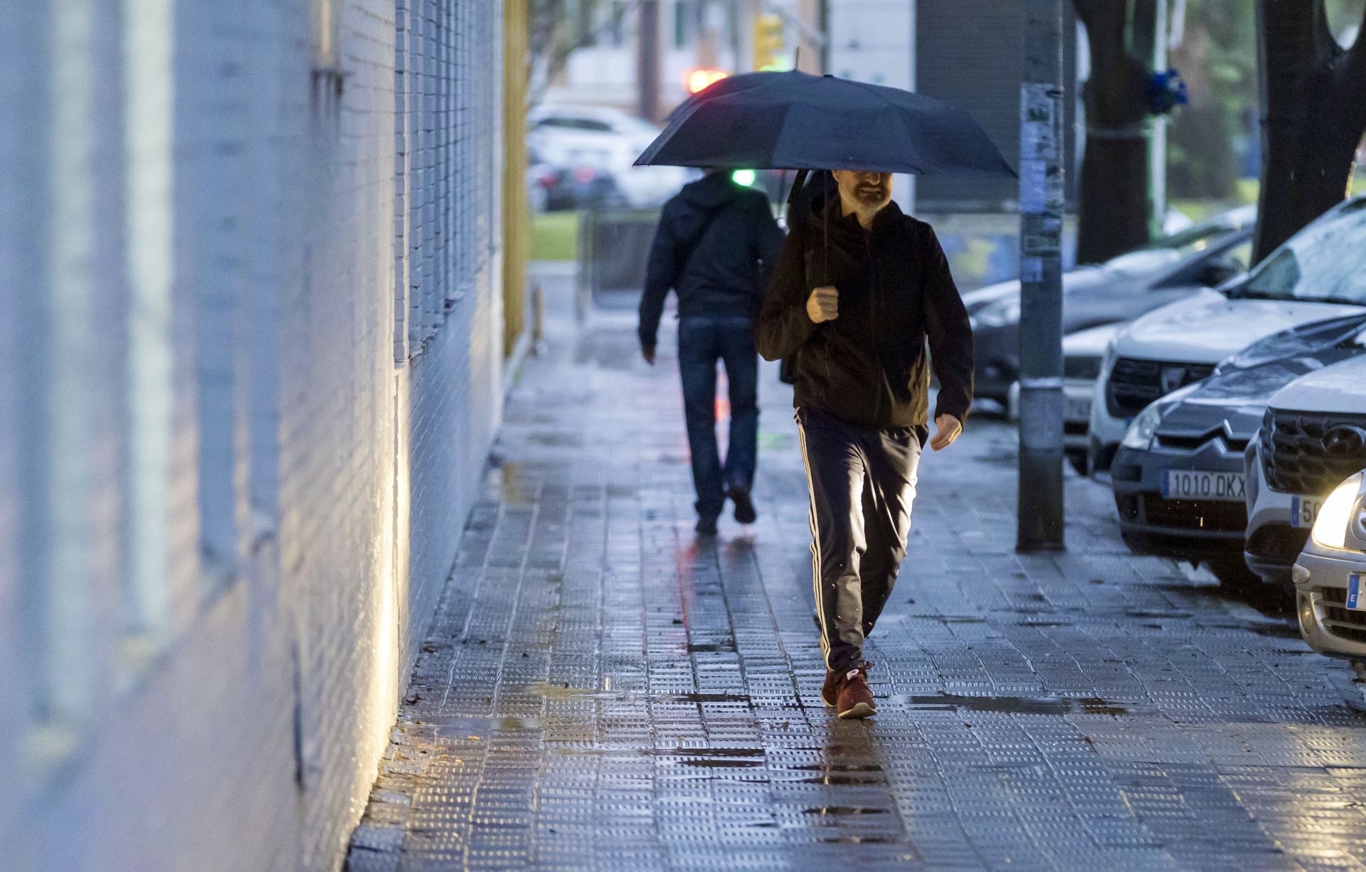 El paso de la borrasca Garoé por Huelva, en imágenes