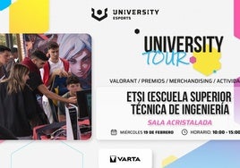Huelva se convierte en el escenario del tour universitario de 'gaming' más famoso de España