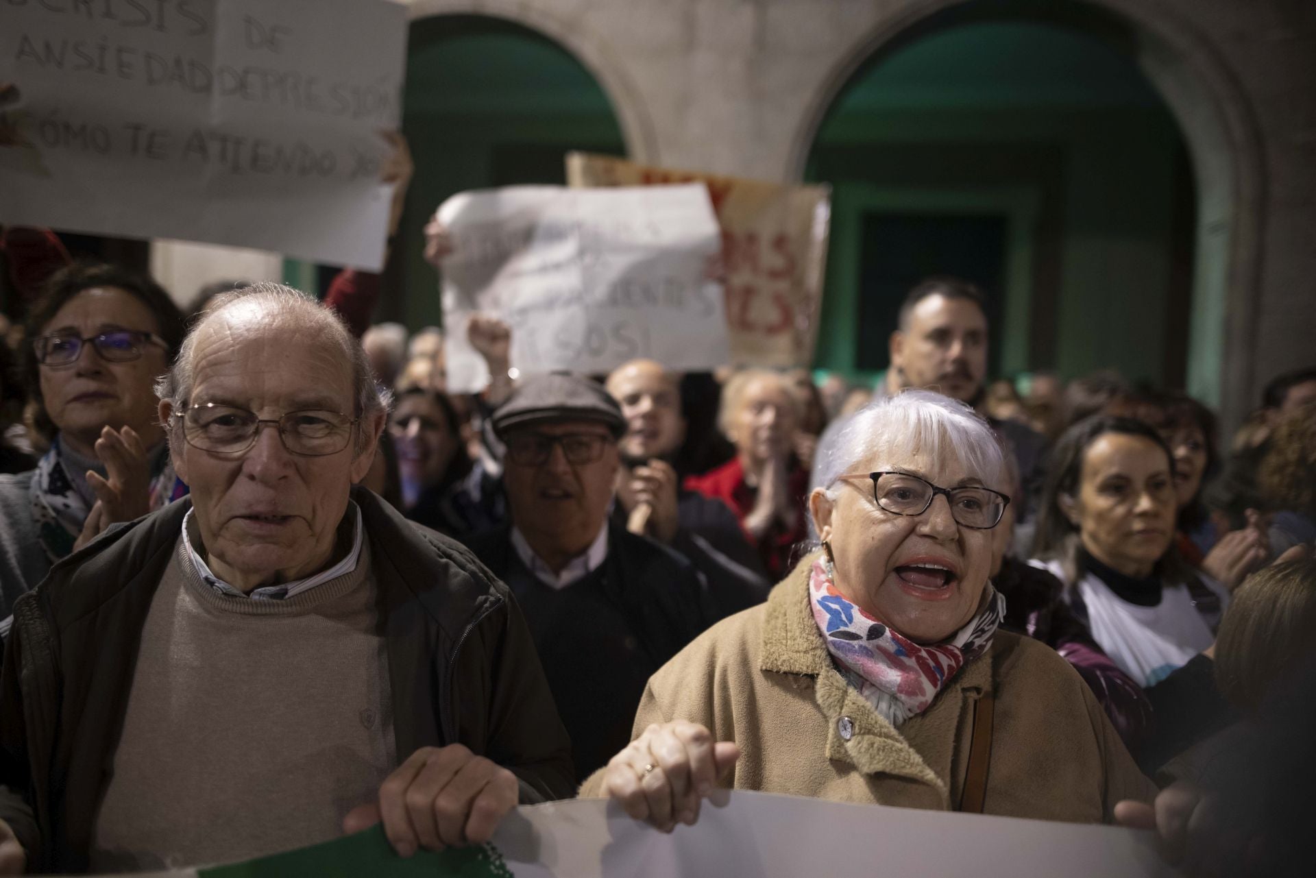 Todas las imágenes de la manifestación por la sanidad pública de Huelva