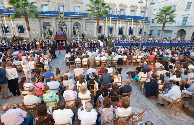 Público en la Magna celebrada en Huelva en 2016