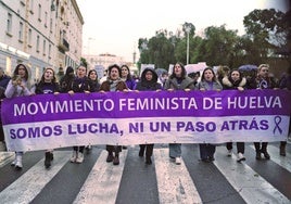 El Movimiento Feminista de Huelva llama a manifestarse el 8M contra «una 'machosfera' venida arriba»