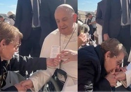 La promesa que no pudo cumplir el Papa Francisco a una vecina de Huelva