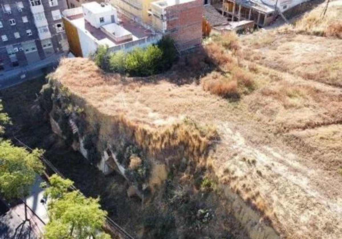 Vista aérea del Cabezo de la Joya