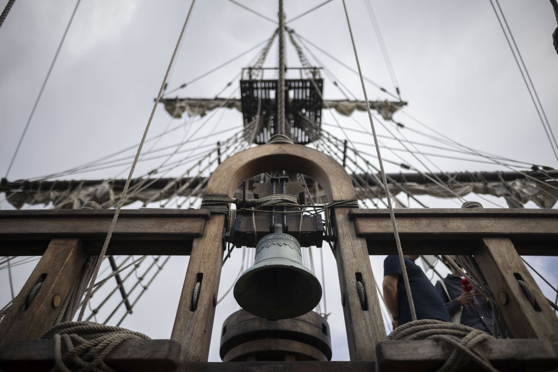 Imágenes de la llegada a Huelva del Galeón Andalucía
