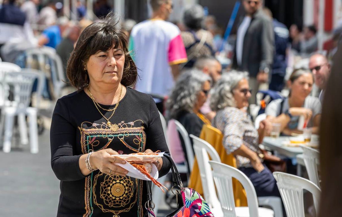 La Feria de la Gamba y el Marisco de Huelva, en imágenes
