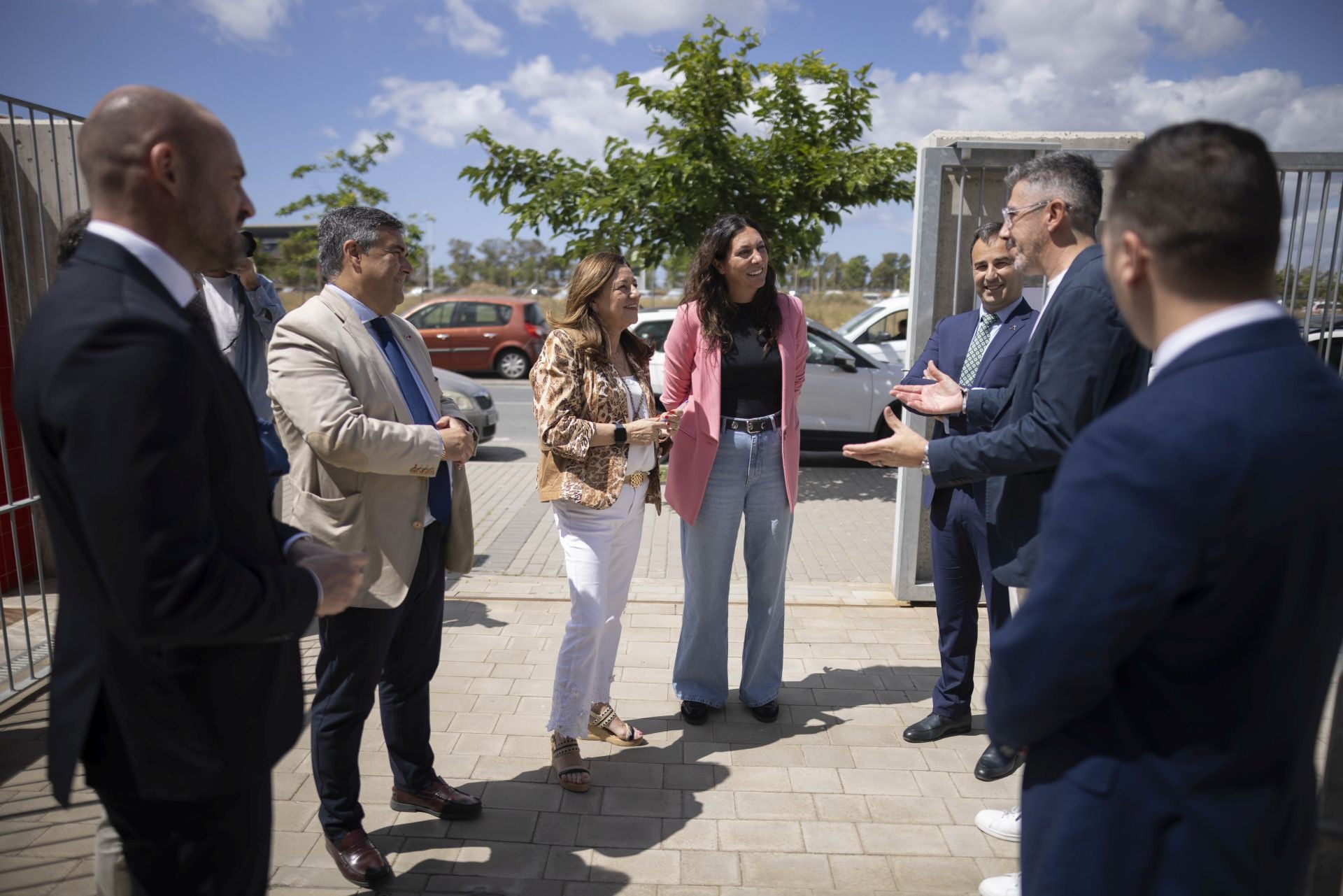 Inauguración 'oficial' del colegio 'Muelle del Tinto', en Pescadería