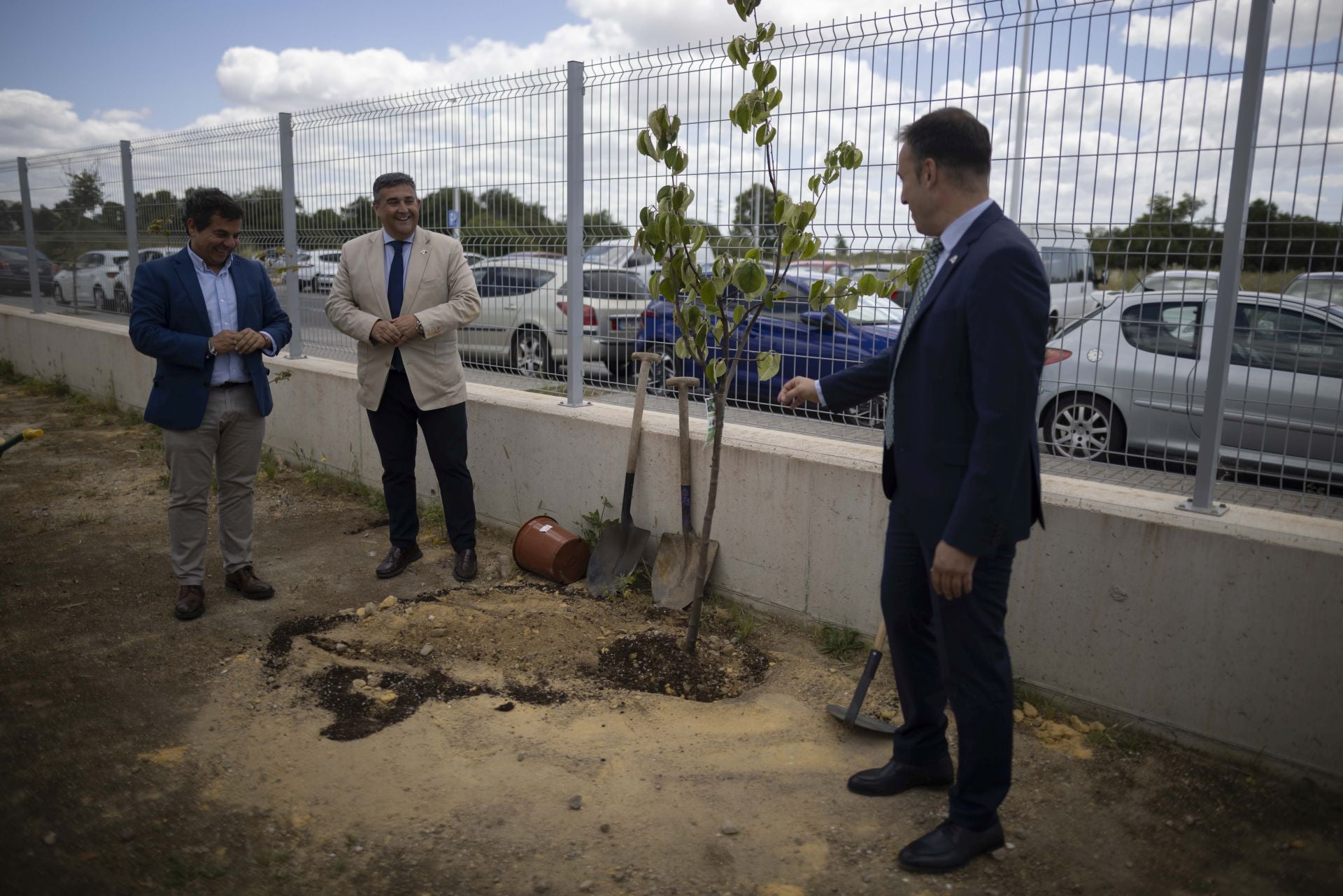 Inauguración 'oficial' del colegio 'Muelle del Tinto', en Pescadería