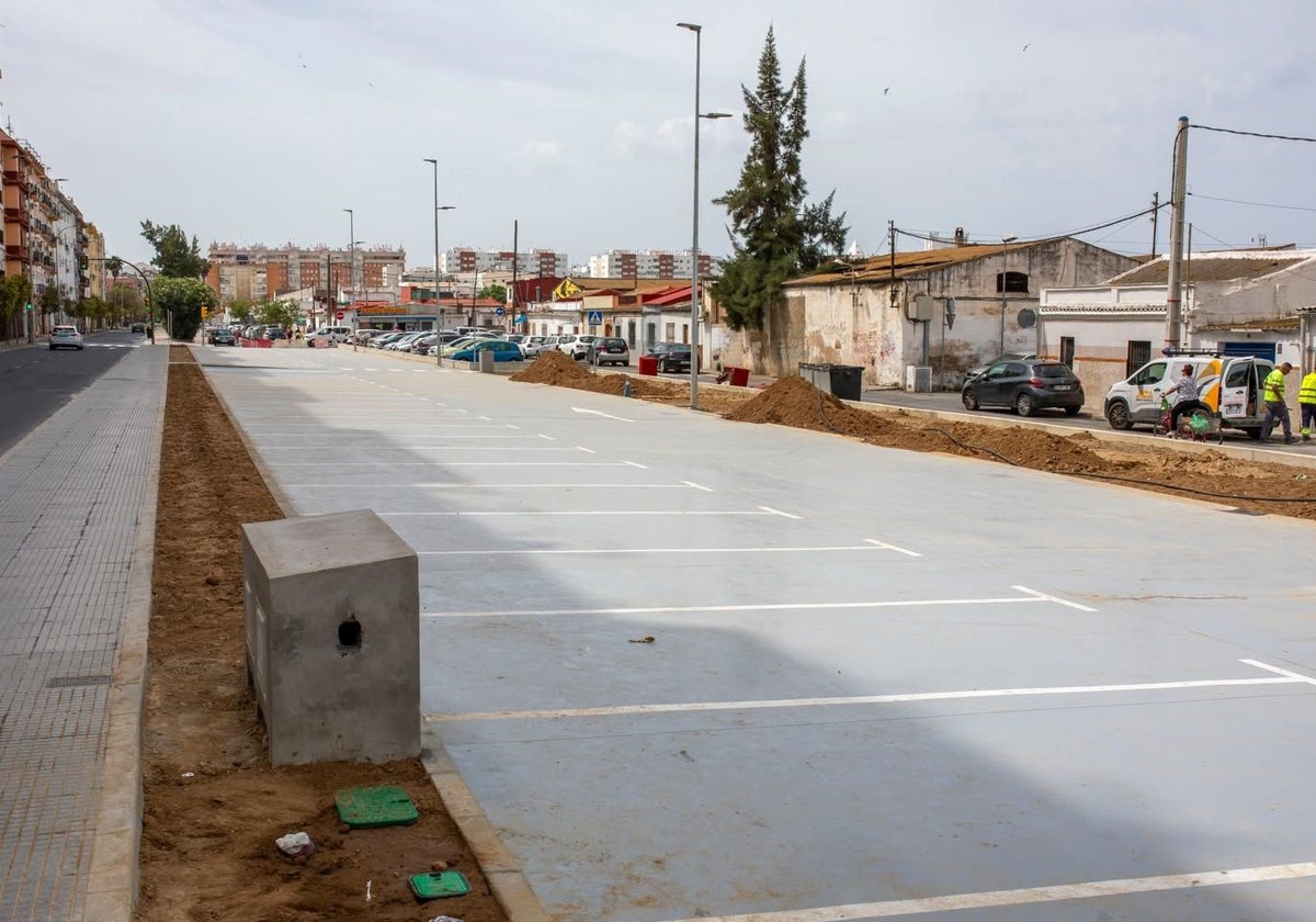 Plazas de aparcamiento en Las Colonias