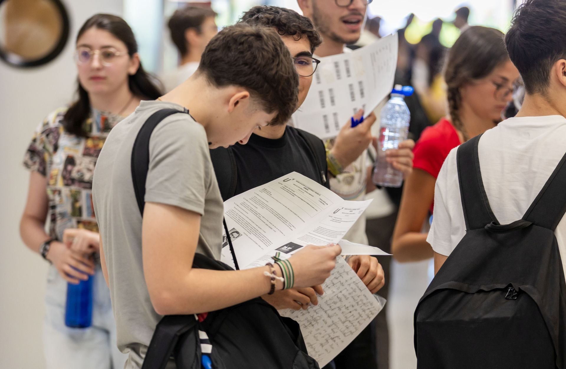 El inicio de la Selectividad 2025 en Huelva, en imágenes