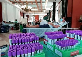 Ligero descenso de donaciones de sangre en la macrocolecta preveraniega
