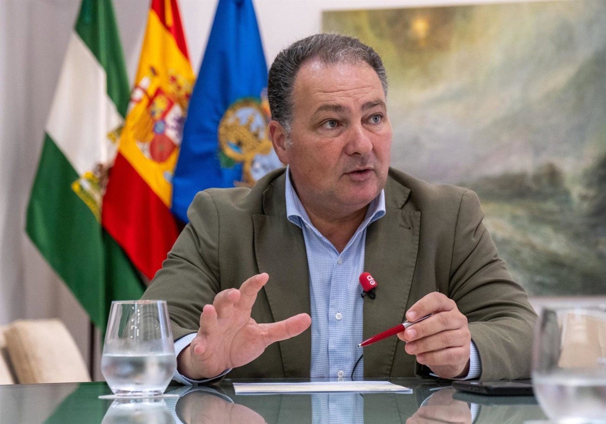 El presidente de la Diputación de Huelva, David Toscano