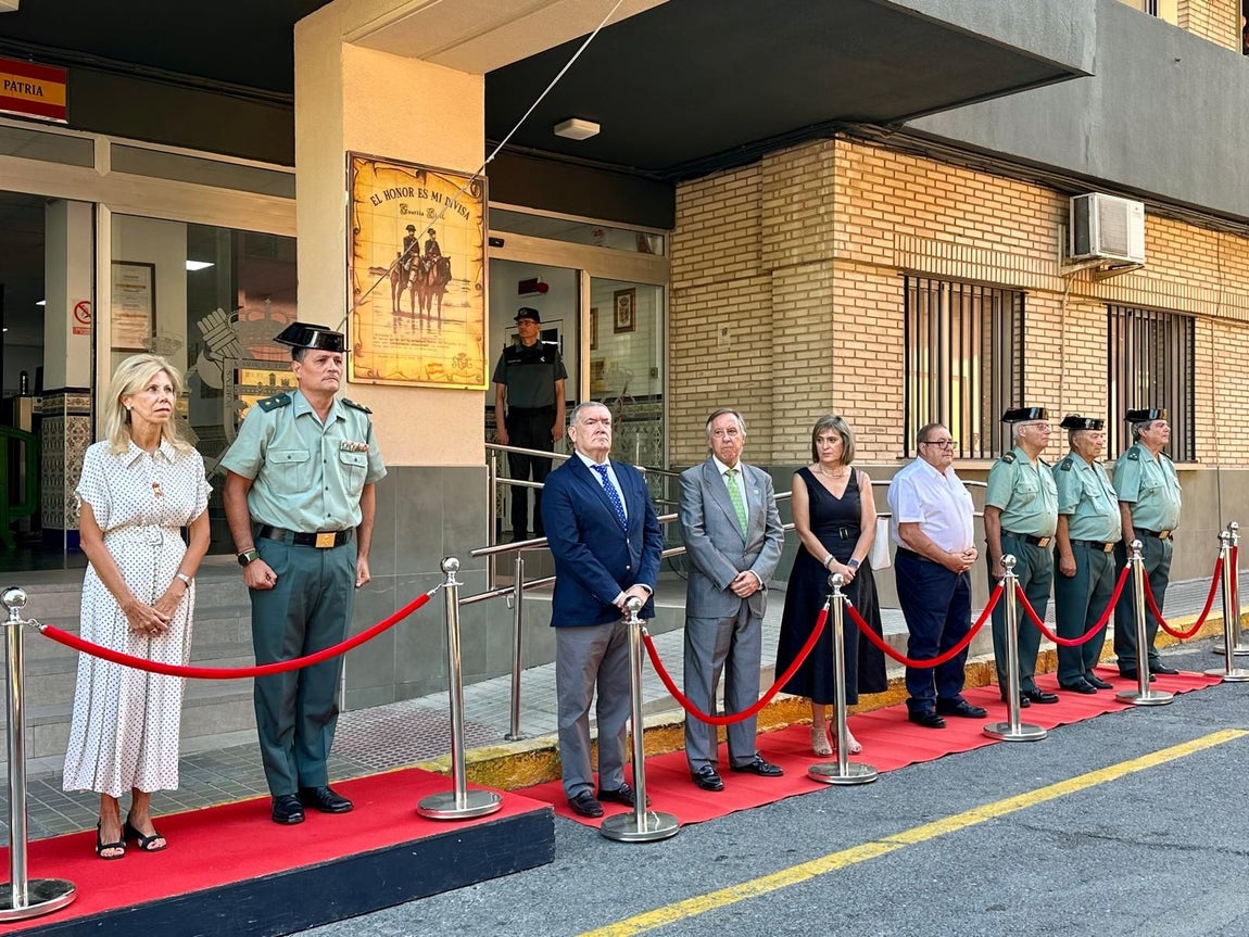 El homenaje de la Guardia Civil de Huelva a los agentes víctimas de terrorismo, en imágenes