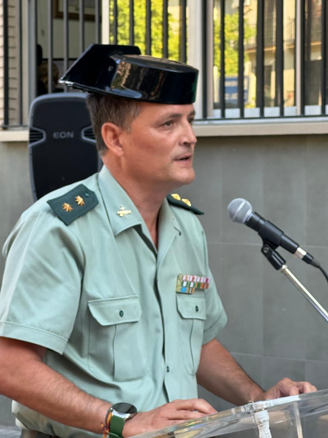 El homenaje de la Guardia Civil de Huelva a los agentes víctimas de terrorismo, en imágenes