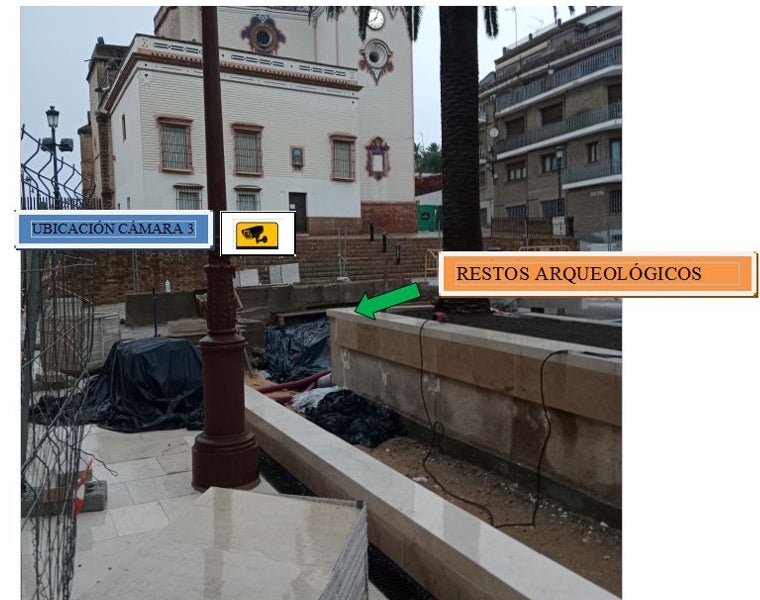 Ubicación de una de las cámaras solicitadas en San Pedro