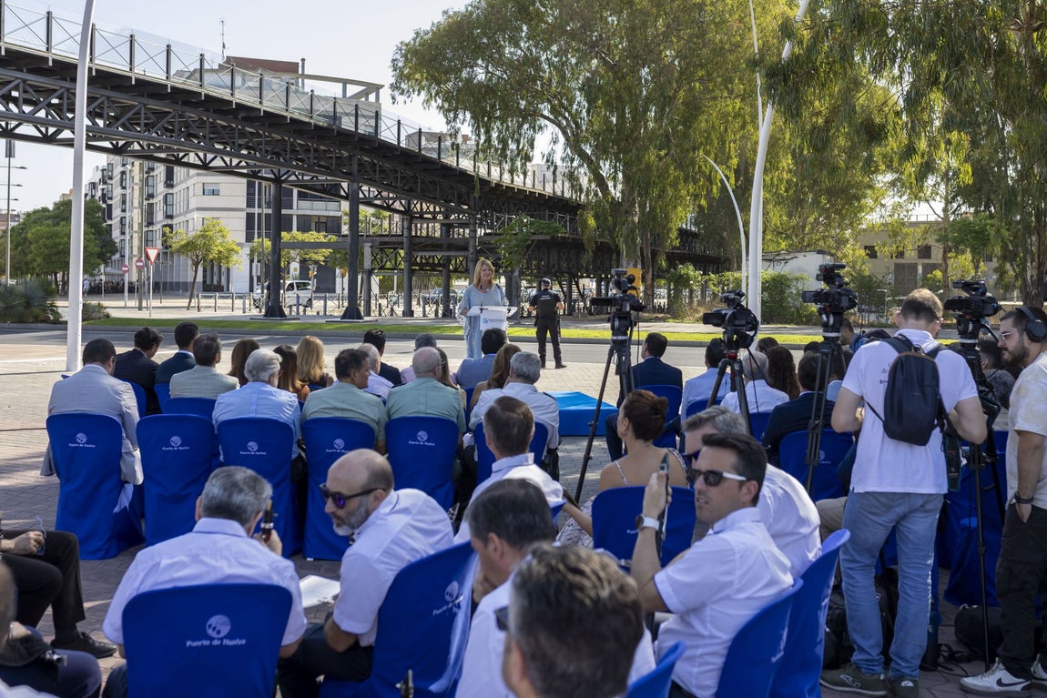 La reinauguración del Muelle del Tinto, en imágenes