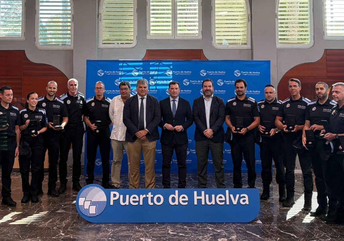 Los agentes incorporados a la Policía Portuaria