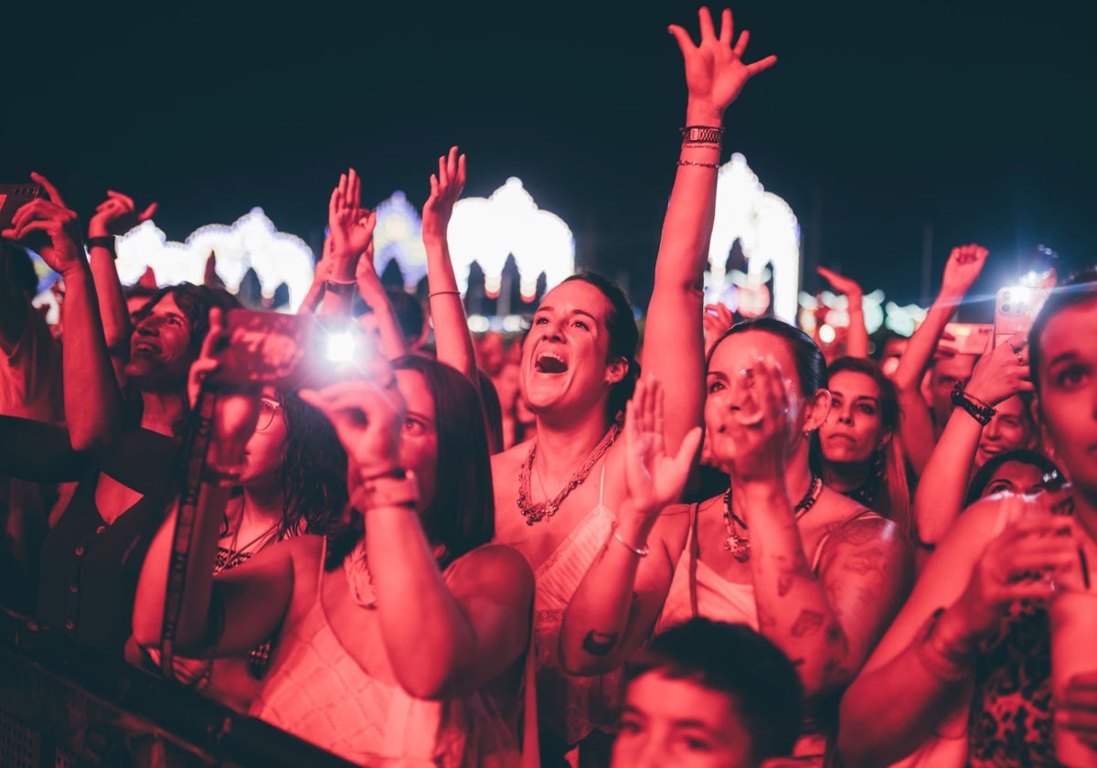 Público entregado en los conciertos de este jueves