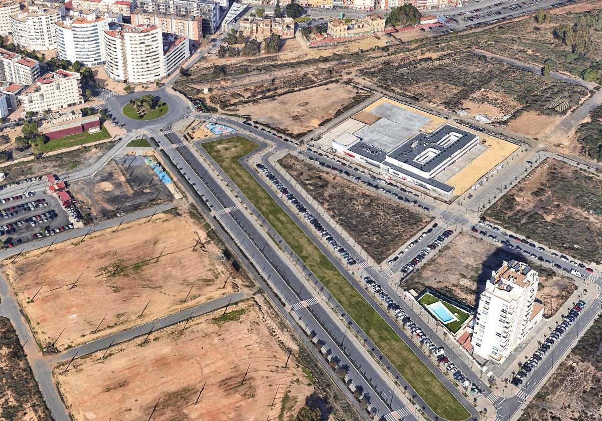 Imagen general de una parte del Ensanche Sur