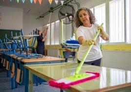 La puesta a punto en los colegios de Huelva pisa el acelerador de cara al inicio de curso