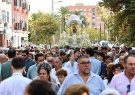 La Virgen de la Cinta, rumbo a la catedral en un 8 de septiembre extraordinario