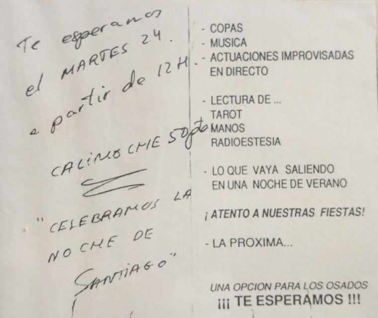 El Mai y Fernando el Jipi, dos personajes de la noche en La Mandrágora