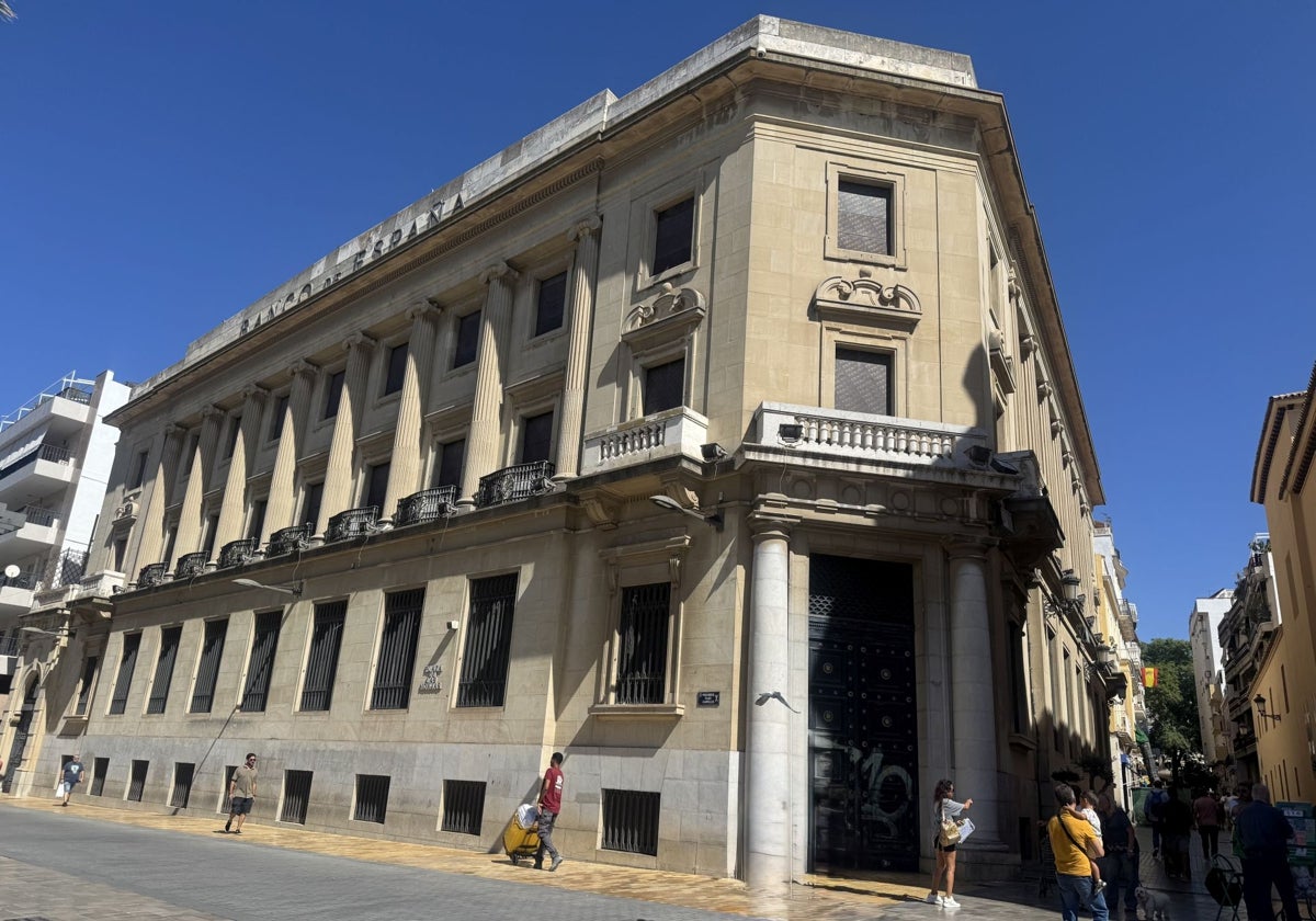 Vista del Banco de España