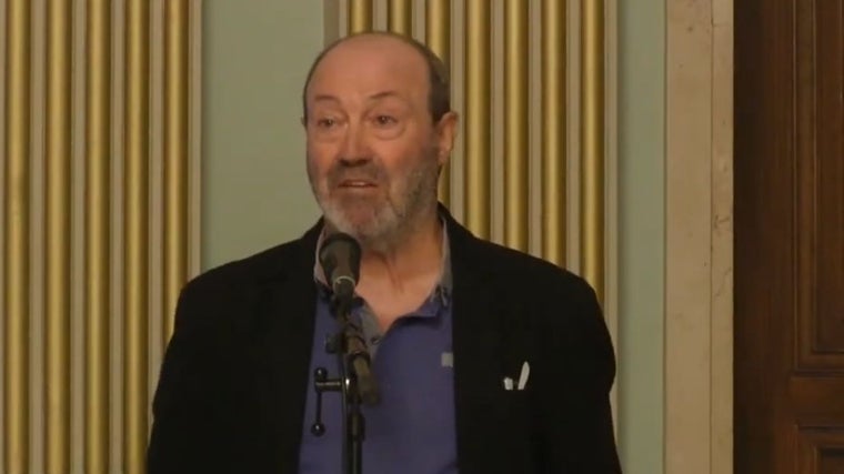 Pedro Jiménez, durante su intervención