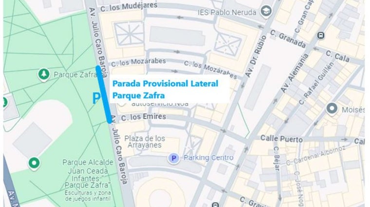 Horarios y recorridos de los autobuses de Huelva durante la Feria del Caballo 2025