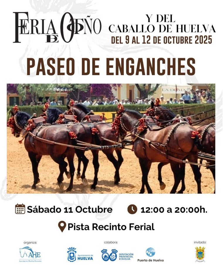 Guía de la Feria del Caballo de Huelva 2025: fechas, programación, mapa y casetas