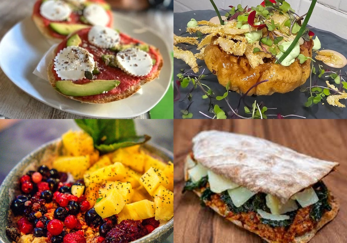 Algunas de las opciones gastronómicas que ofrecen los restaurantes seleccionados por Huelvafoodie