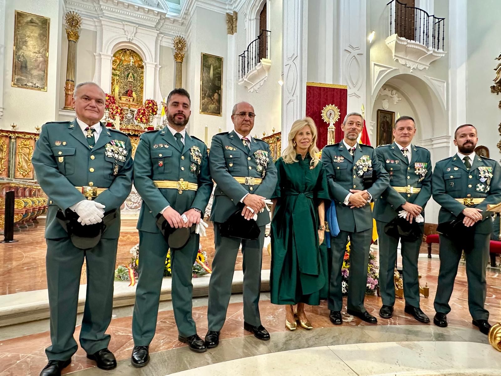 El acto de la Guardia Civil por el Día del Pilar en Huelva, en imágenes