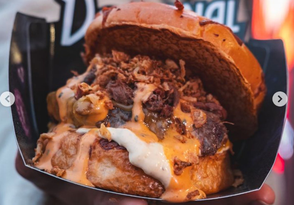 Una de las hamburguesas que podrá degustarse en Huelva