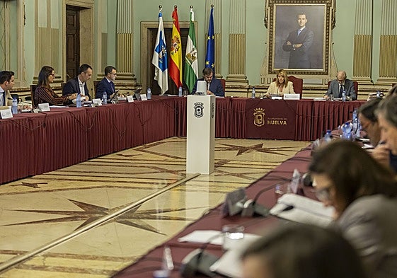 Un momento del pleno