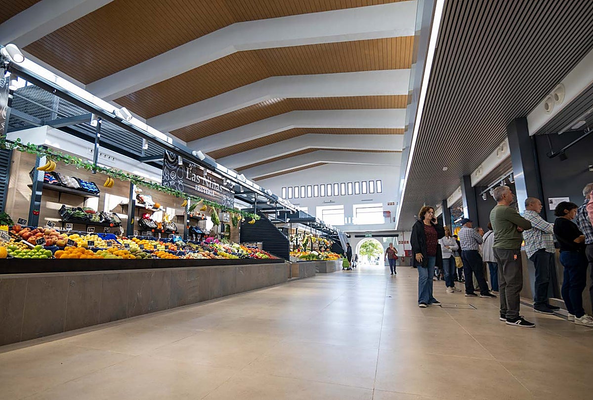El renovado mercado de San Sebastián de Huelva
