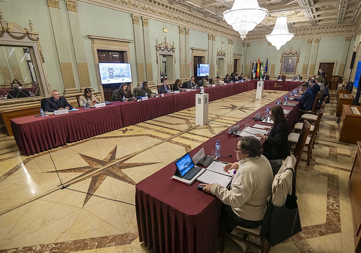 Imagen del pleno celebrado este lunes