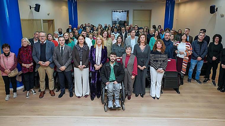 Presentación esta mañana en la Gota de Leche
