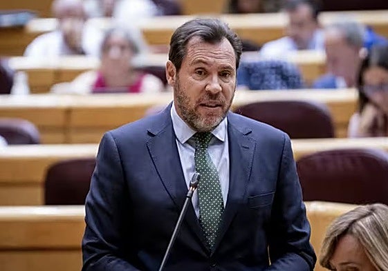 Óscar Puente, ministro de Transportes